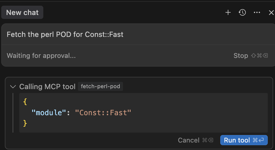 MCP perl request